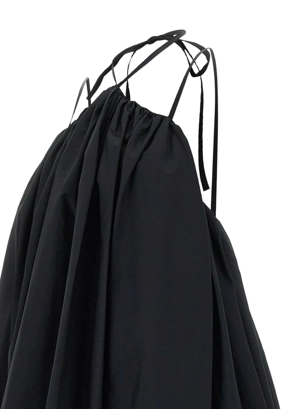 ANDREĀDAMO Adamo mini-jurk met afwerking Zwart