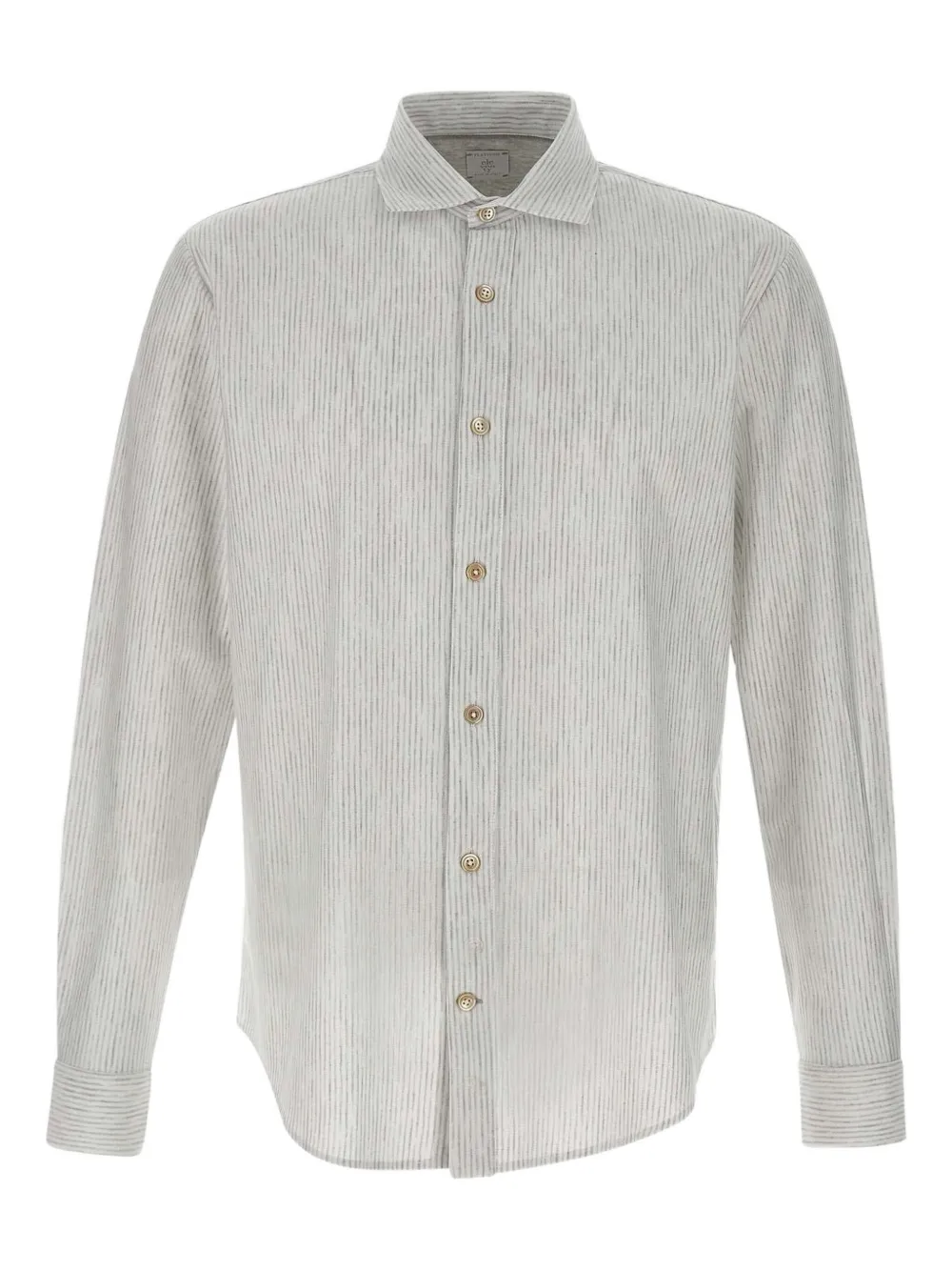 Eleventy camisa con rayas estampadas | blanco | Image 1