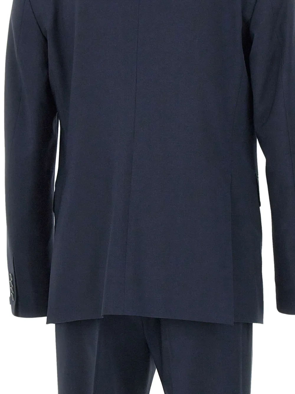 Tagliatore Pak met enkele rij knopen Blauw
