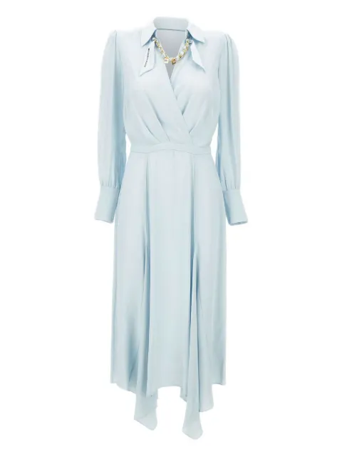 Elisabetta Franchi georgette midi dress
