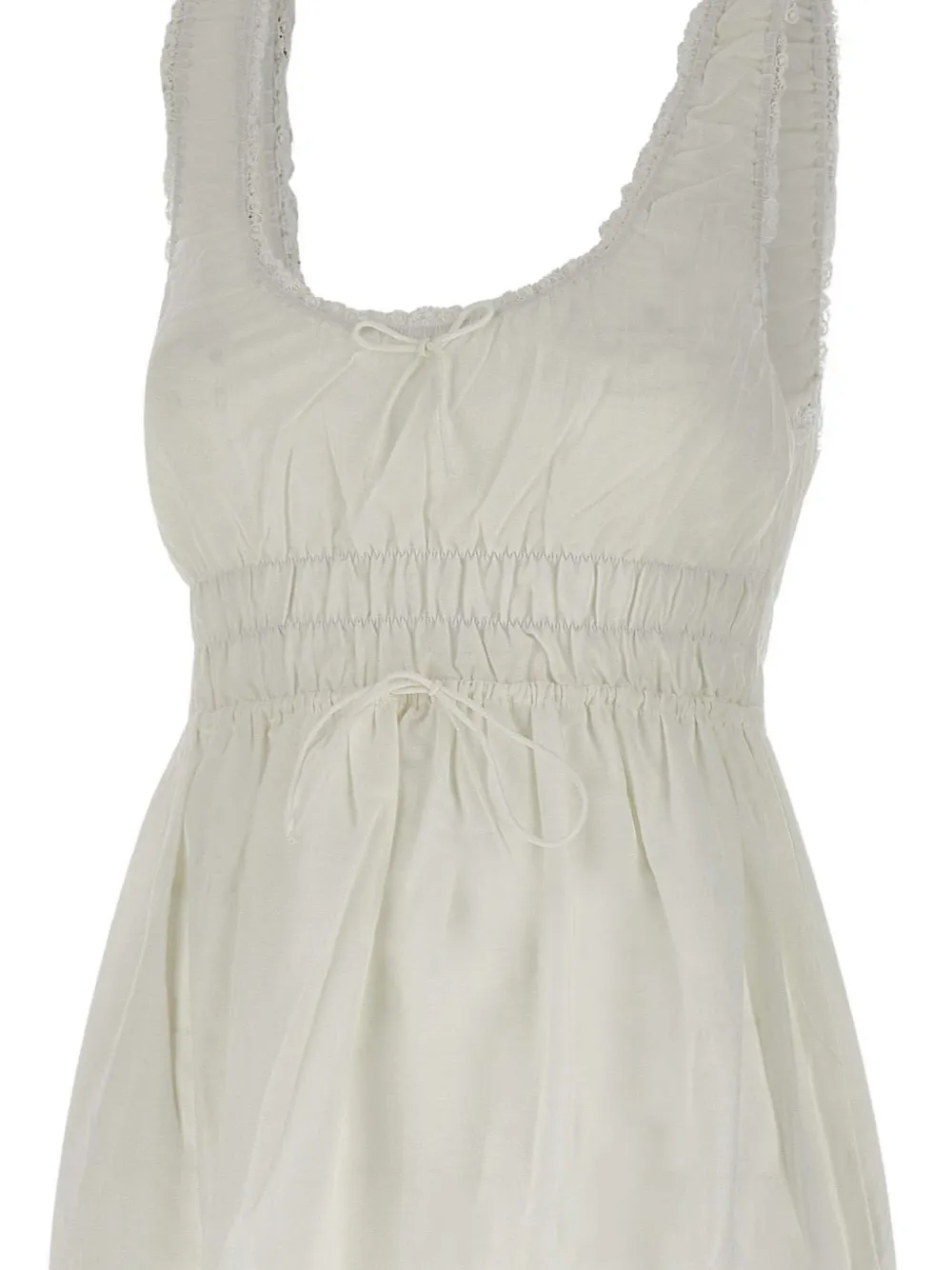 Faithfull the Brand Juliet mini-jurk Wit