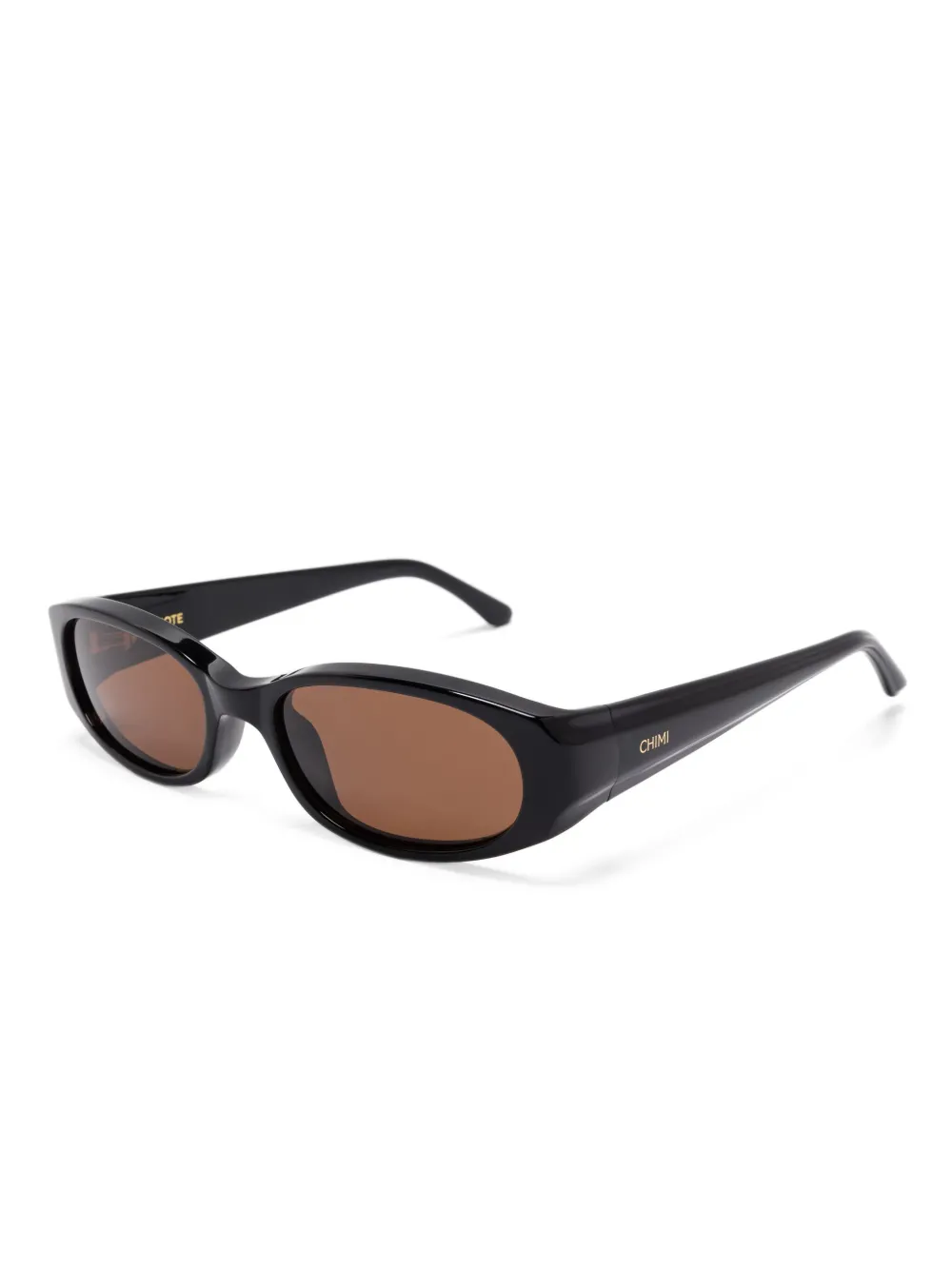 Chimi oval-frame sunglasses - Zwart