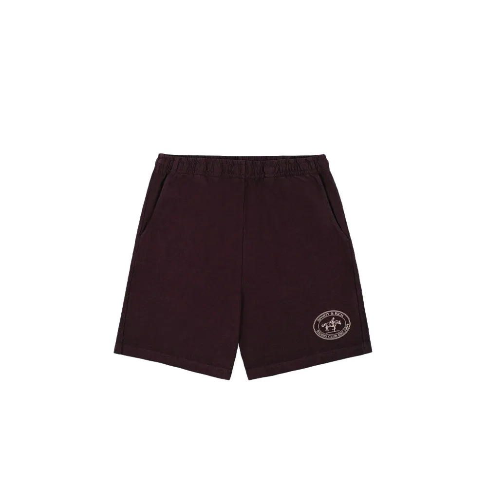 Sporty & Rich Riding Club trainingsshorts Bruin