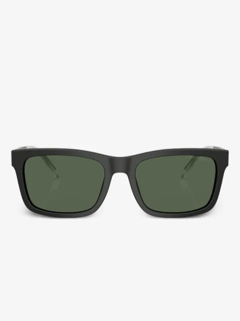 Emporio Armani Óculos de sol retangular