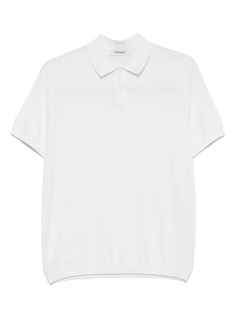 Kangra fine-ribbed polo shirt