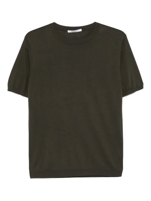 T-shirt en maille fine à design nervuré - Kangra - Modalova