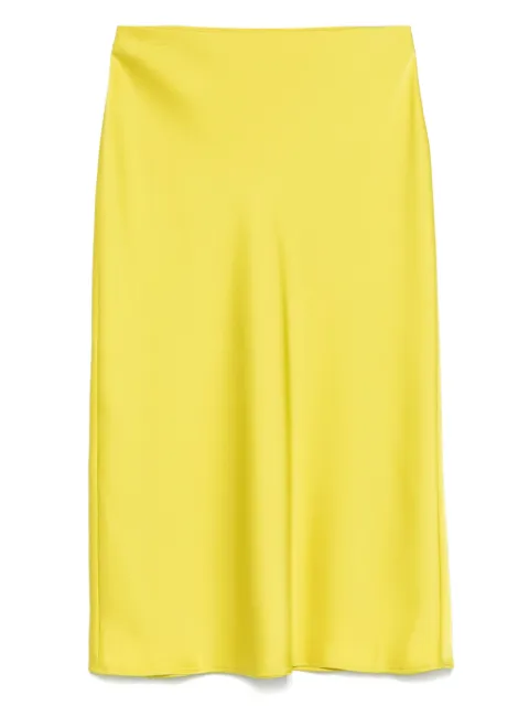 Calvin Klein falda midi de satén
