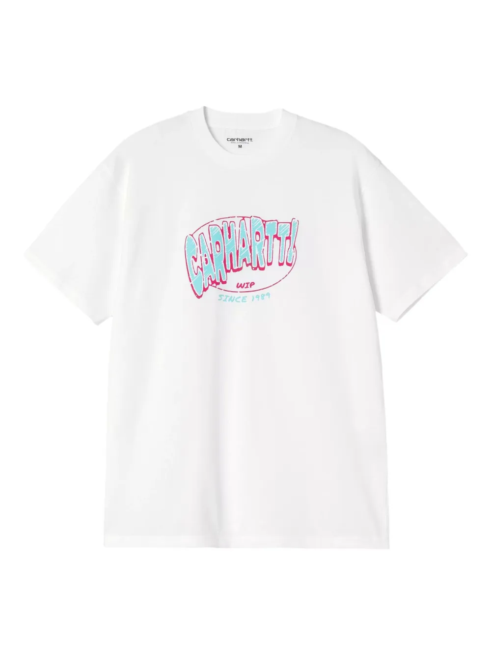 Carhartt WIP Hot Script T-shirt | White | Image 1