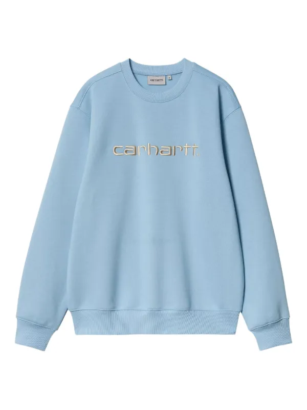 Carhartt WIP ロゴ スウェットシャツ ブルー Carhartt WIP ロゴ スウェットシャツ | ブルー | FARFETCH JP
