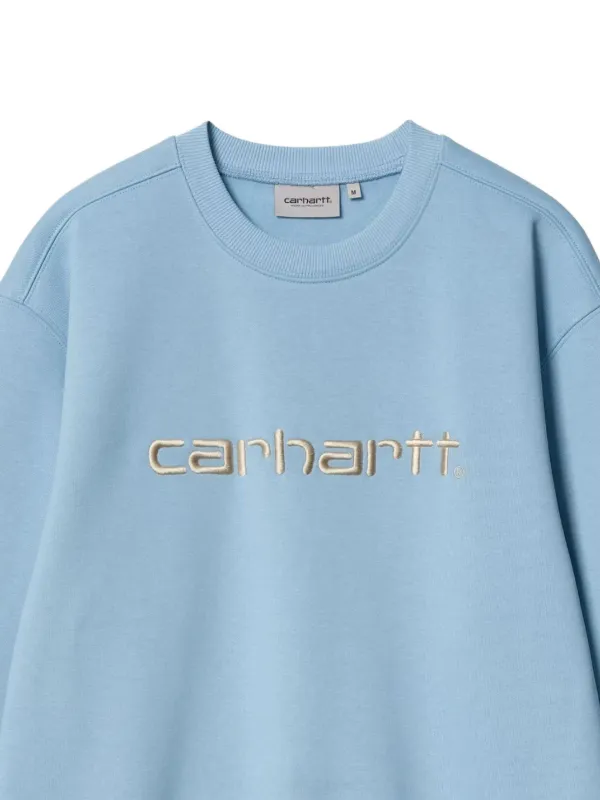 Carhartt WIP ロゴ スウェットシャツ ブルー Carhartt WIP ロゴ スウェットシャツ | ブルー | FARFETCH JP