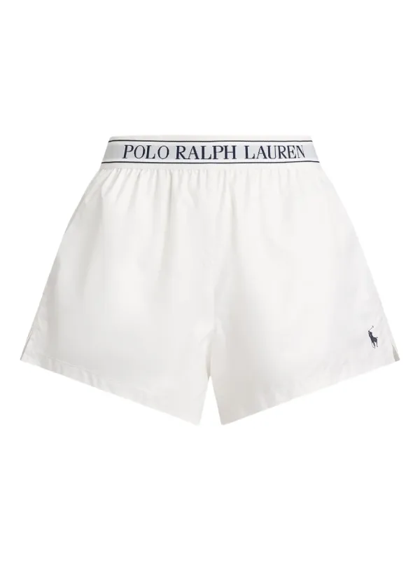 ショートパンツ POLO RALPH LAUREN Logo embroidery shorts White 29927575_59097150_600.jpg
