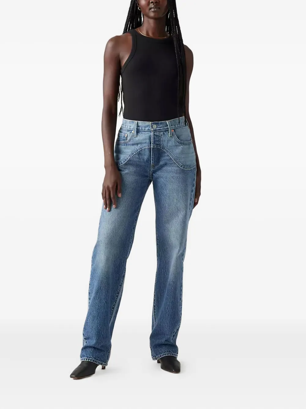 Levi's 501 double-pocket jeans Blauw