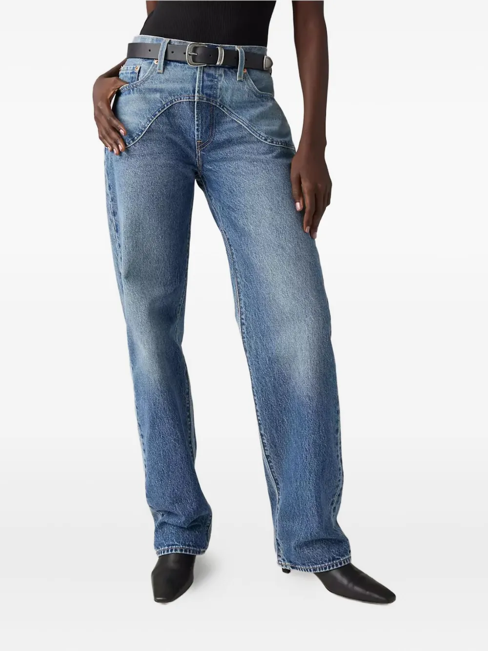 Levi's 501 double-pocket jeans Blauw