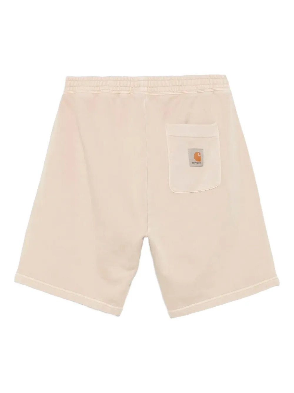 Carhartt WIP Nelson elasticated-waistband track shorts Beige