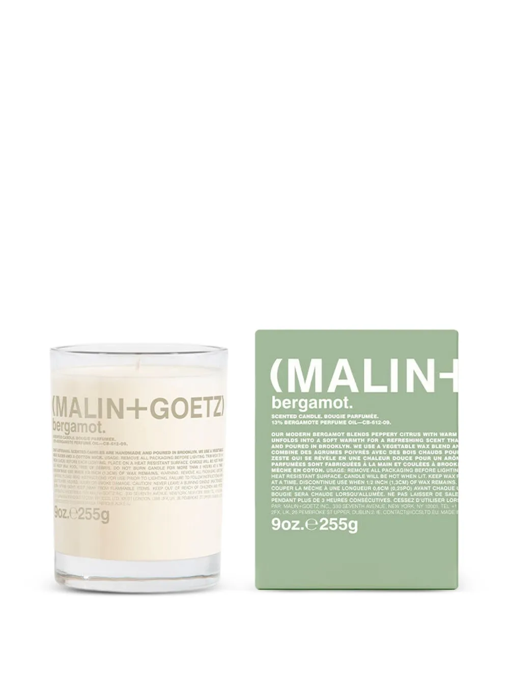 MALIN+GOETZ Bergamot candle | Green | Image 1