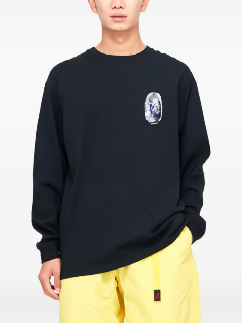 Gramicci long-sleeve graphic T-shirt