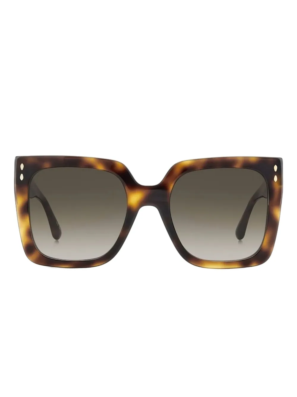 ISABEL MARANT tortoiseshell square-frame sunglasses | Brown | Image 1