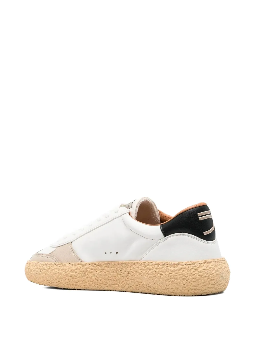 Puraai Cloud Dancer leather sneakers PITCH
