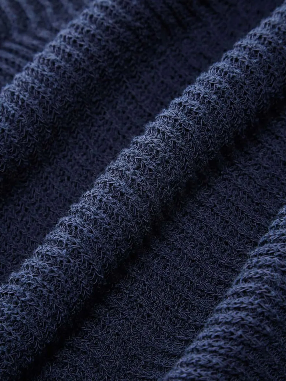Roberto Collina polo-collar sweater Blauw