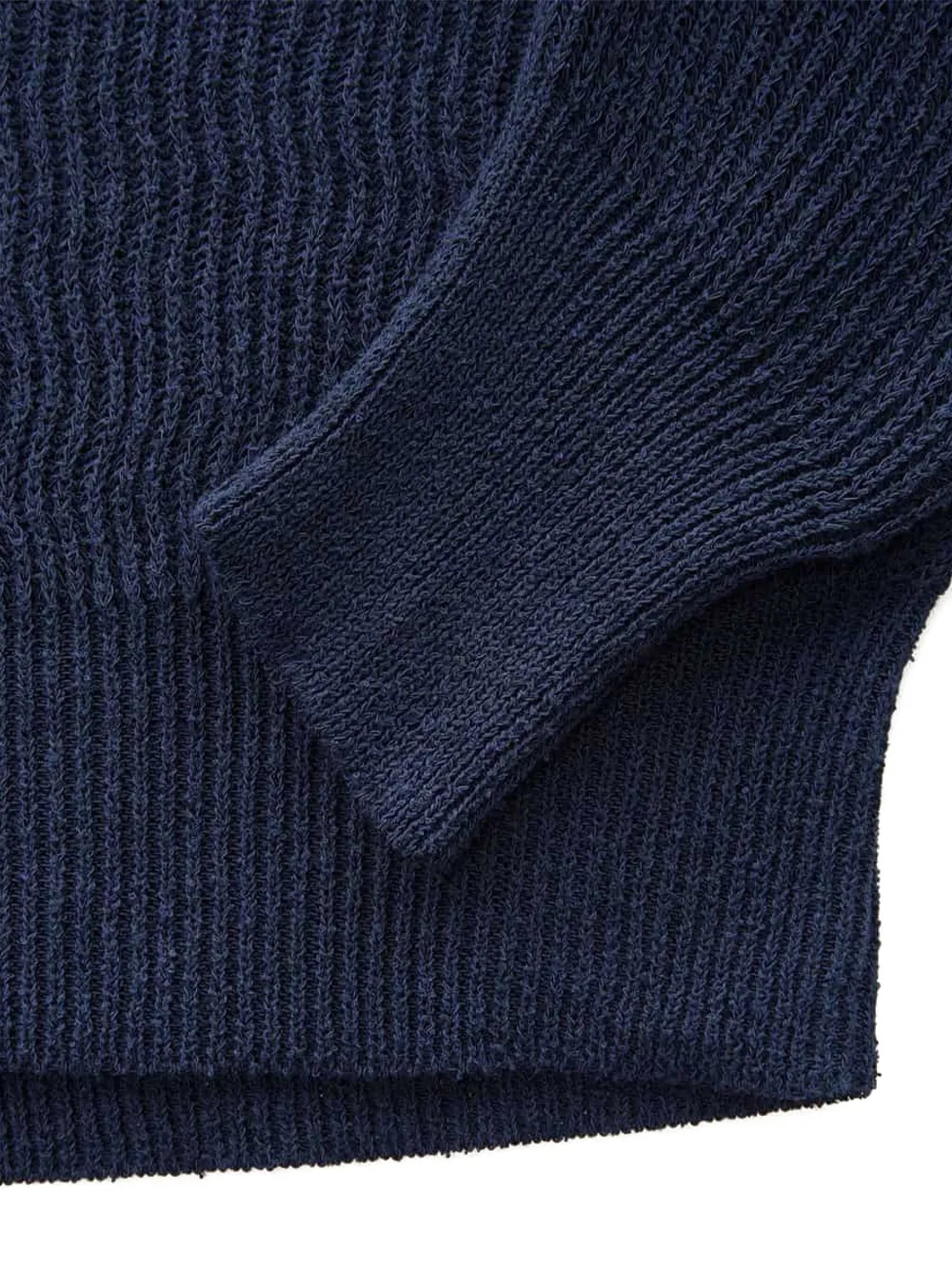 Roberto Collina polo-collar sweater Blauw