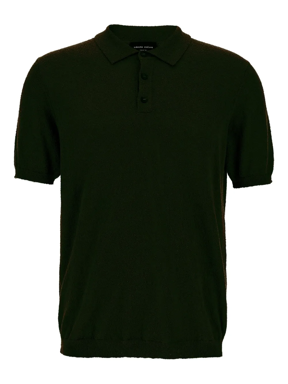 Roberto Collina short-sleeves polo shirt Zwart