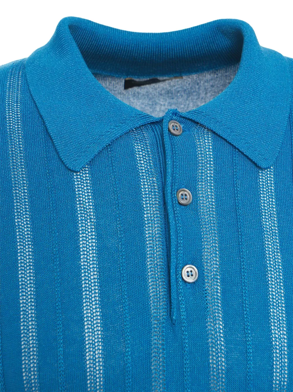 Roberto Collina short-sleeves polo shirt Blauw