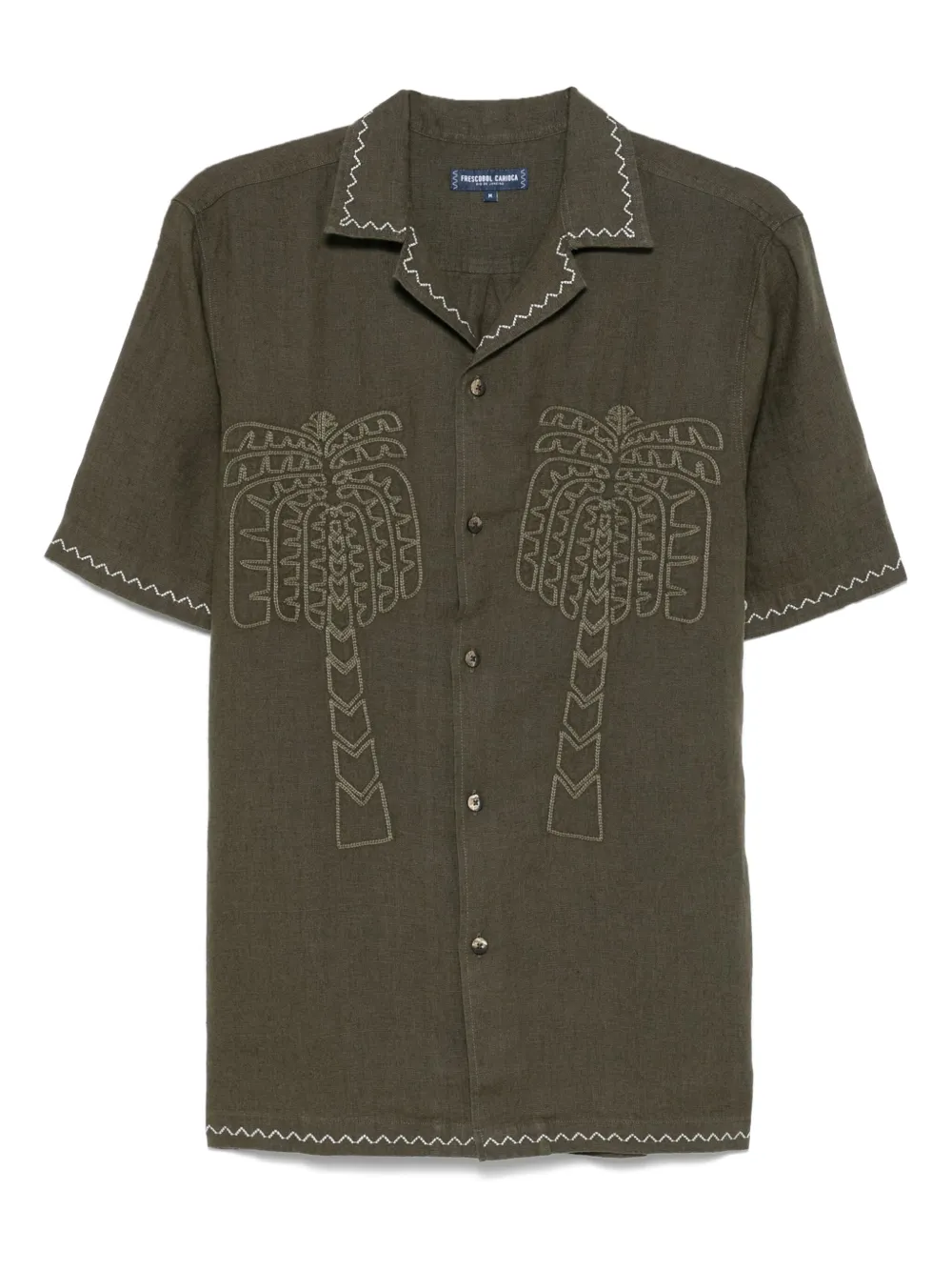 Frescobol Carioca Flavio shirt | Green | Image 1