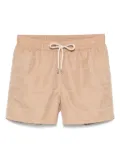 Frescobol Carioca graphic-print swim shorts - Neutrals