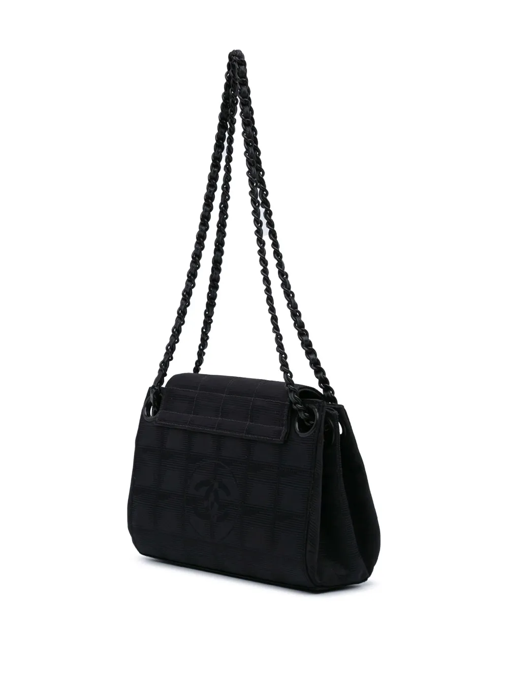 CHANEL Pre-Owned 2002-2003 Mini New Travel Line Nylon Accordion Flap shoulder bag | Estilos de archivo | Image 2