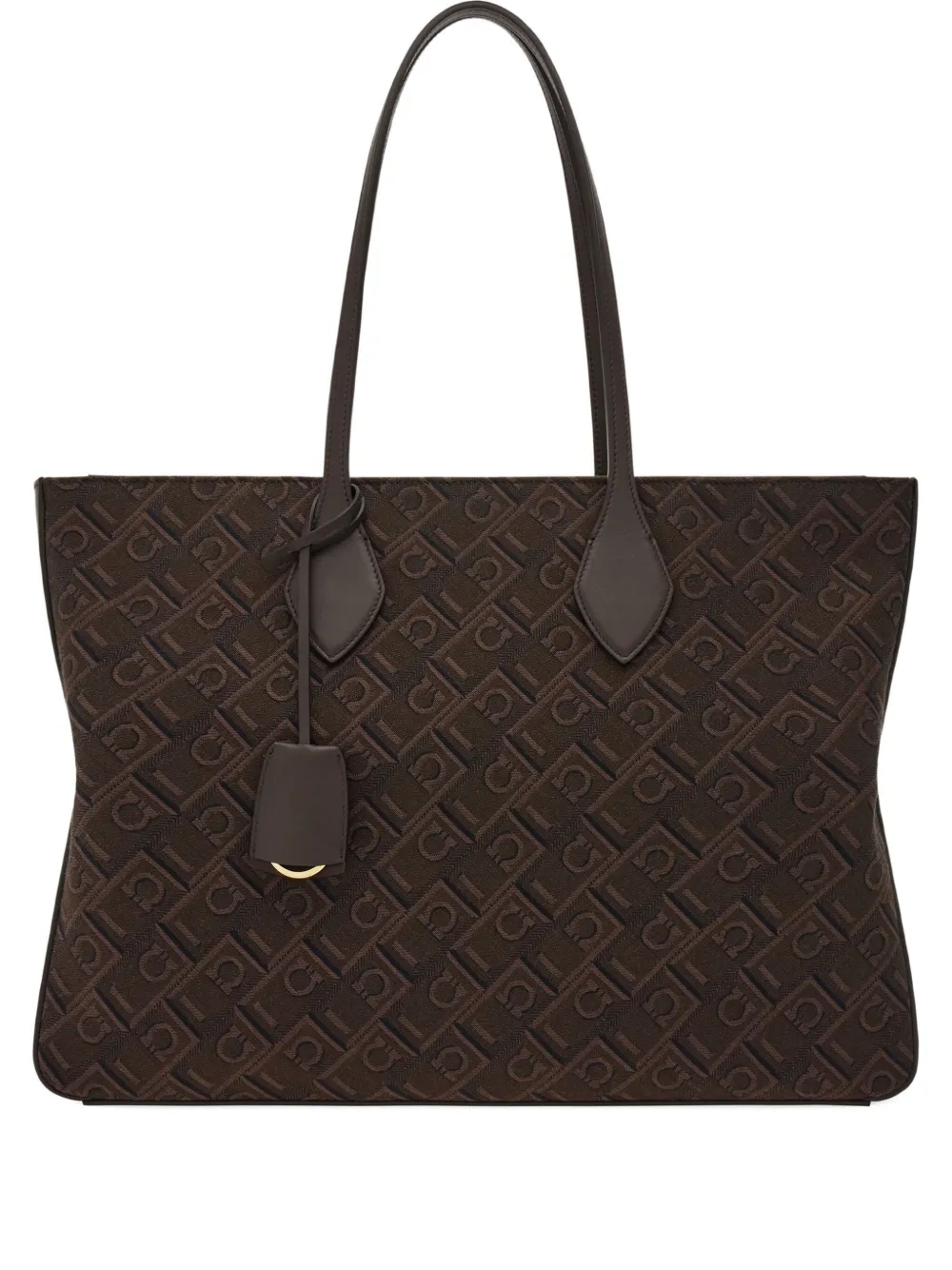 Ferragamo large Star-shaped tote bag - ブラウン Ferragamo large Star-shaped tote bag - ブラウン