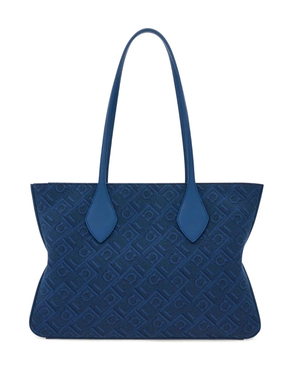 Ferragamo Stervormige shopper Blauw