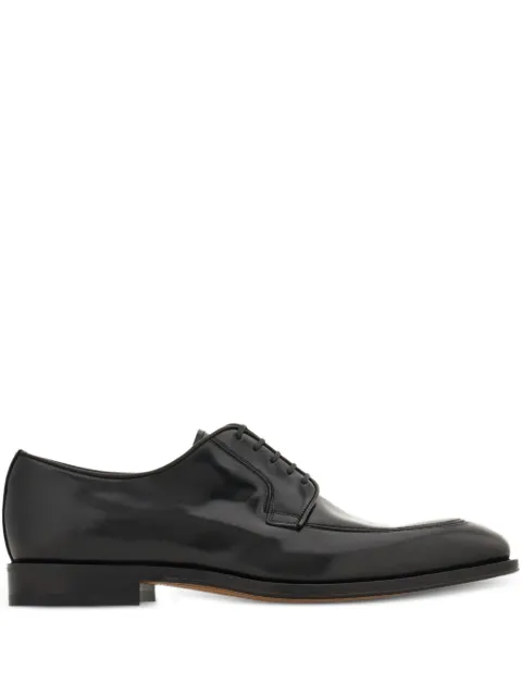 Ferragamo leather derby shoes