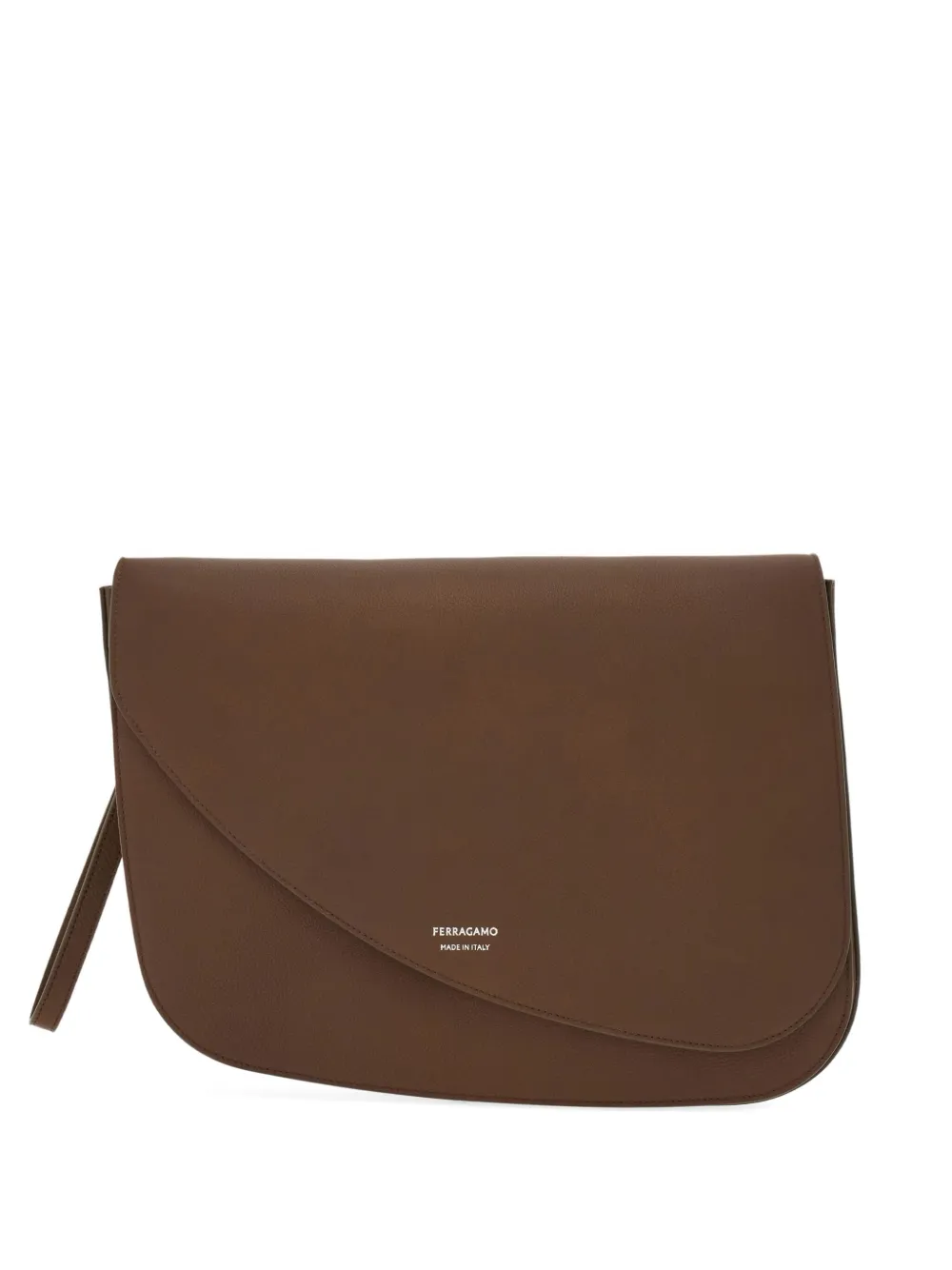 Ferragamo Fiamma shoulder bag - ブラウン Ferragamo Fiamma shoulder bag - ブラウン
