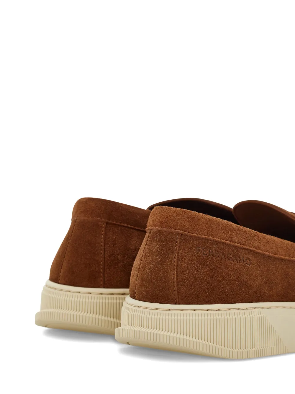Ferragamo Hybrid loafers Brown