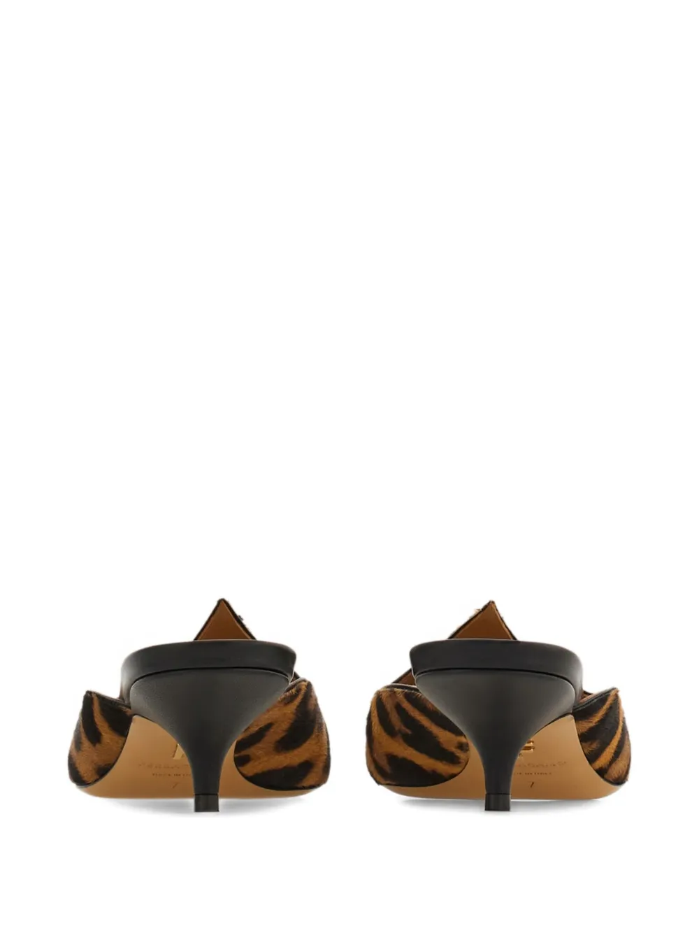 Ferragamo 40mm leopard-print mules Bruin