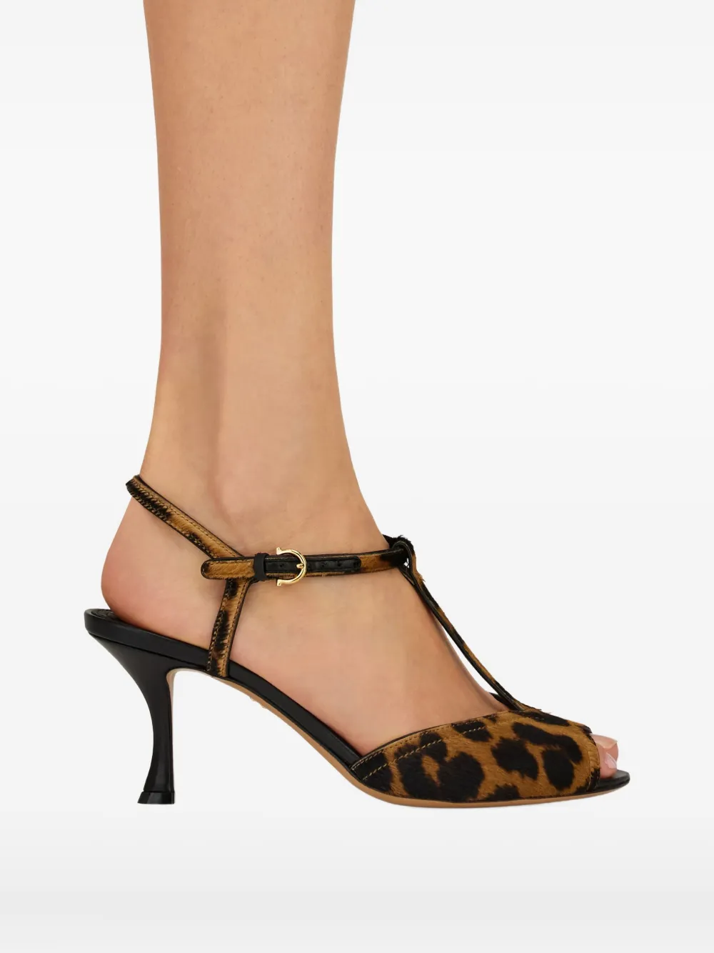 Ferragamo 95mm Ely sandals Brown
