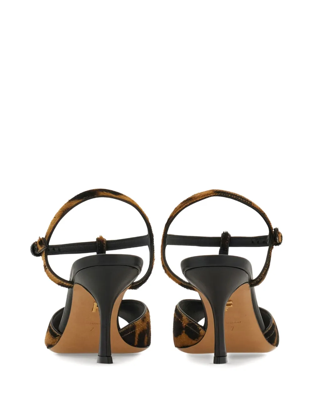 Ferragamo 95mm Ely sandals Brown
