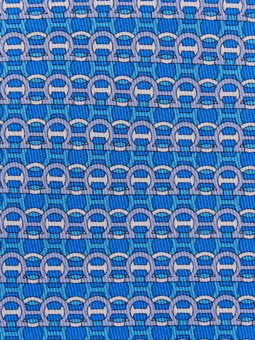 Ferragamo Zijden stropdas Blauw
