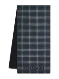 Ferragamo Tartan wool scarf - Green