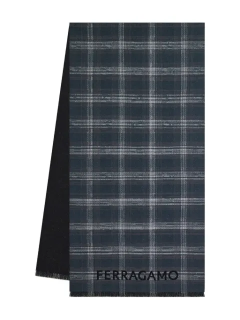 Ferragamo Tartan wool scarf