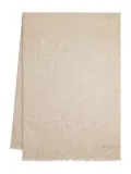 Ferragamo sequin-embellished scarf - Natural