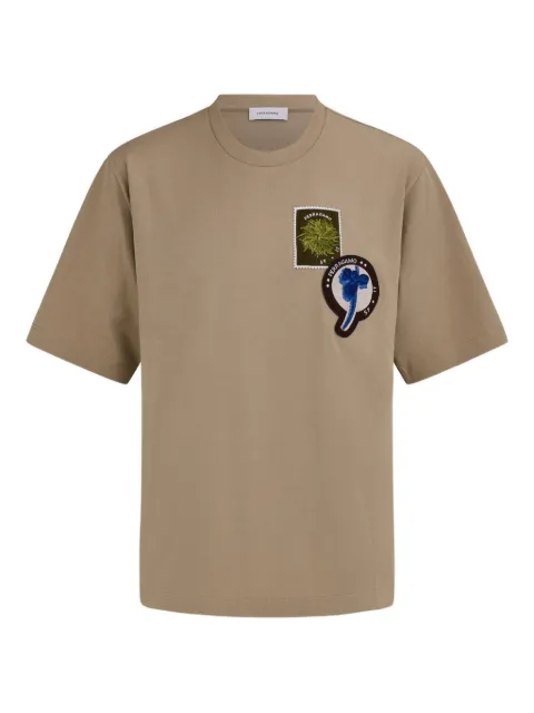 Ferragamo graphic-patch short-sleeve T-shirt