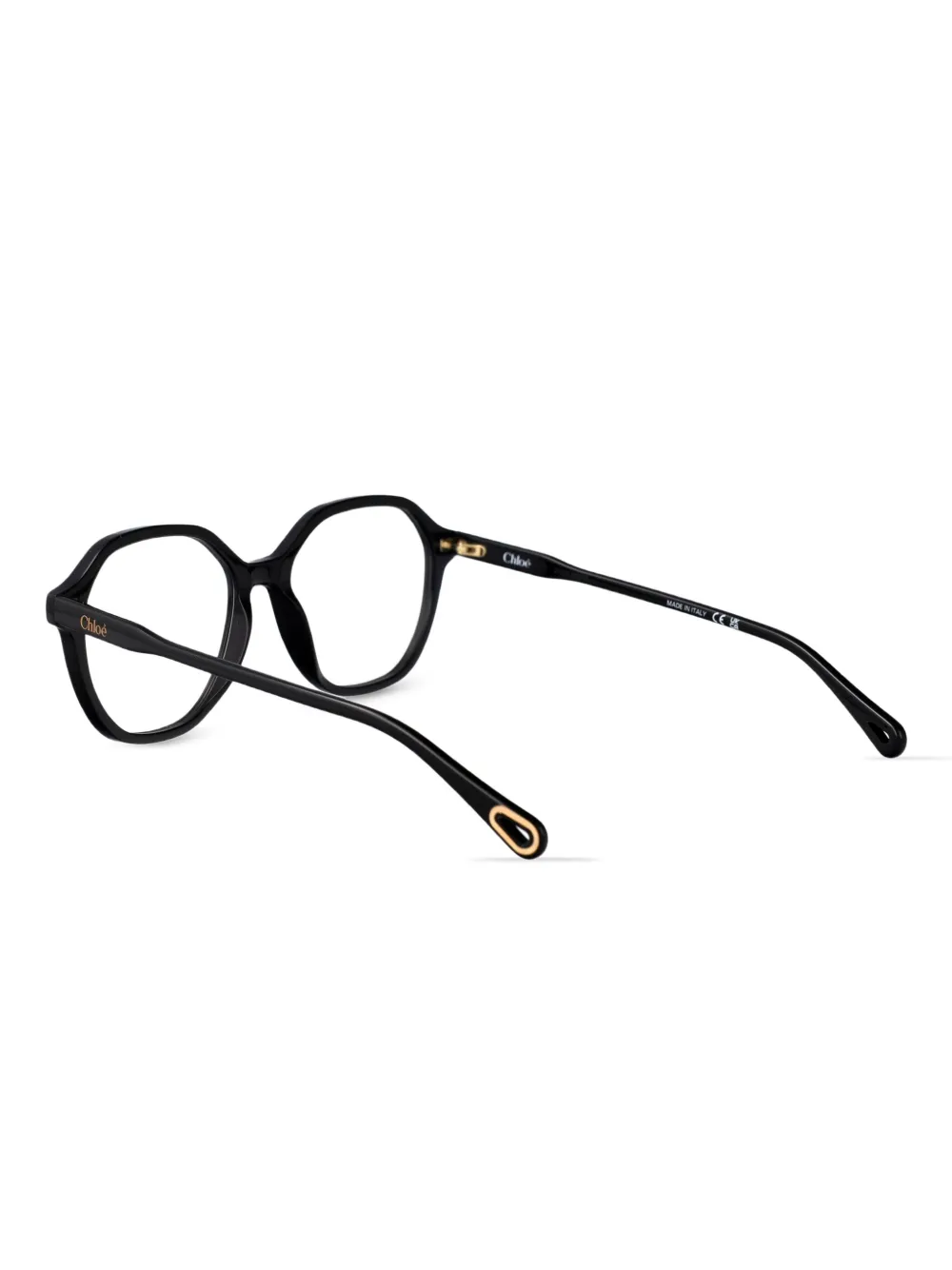 Chloé Eyewear Bril met vierkant montuur Zwart