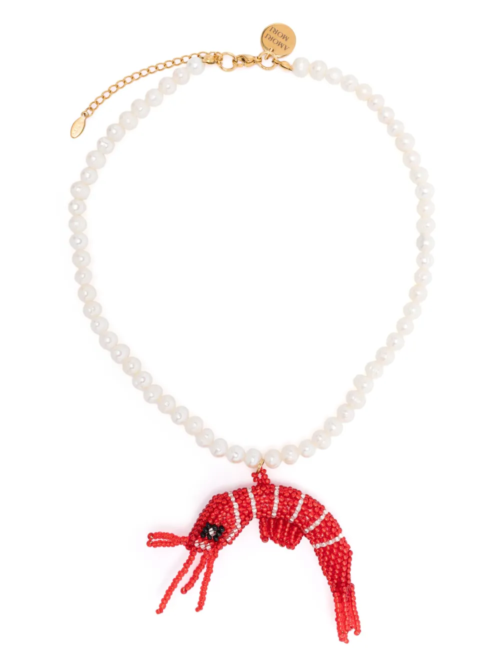AMORI MORI PERLAS GAMBERO NECKLACE