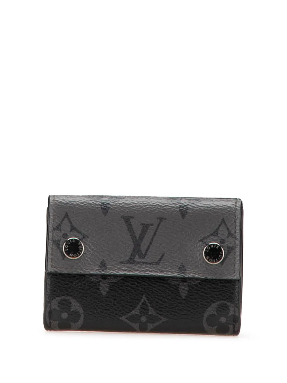 Louis Vuitton Pre-Owned 2021 モノグラム エクリプス リバース ディスカバリー コンパクトウォレット 財布 - Louis Vuitton Pre-Owned 2021 モノグラム エクリプス リバース ディスカバリー コンパクトウォレット 財布 -