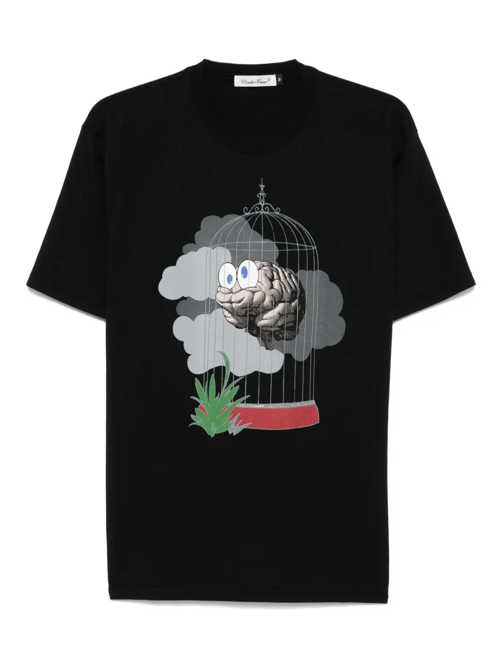 Undercover playera con estampado gráfico | negro | Image 1