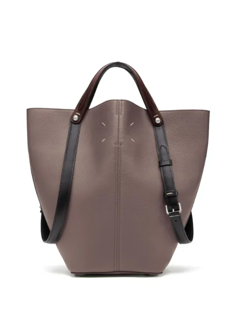 Maison Margiela medium Dress-Age leather dual-strap tote bag