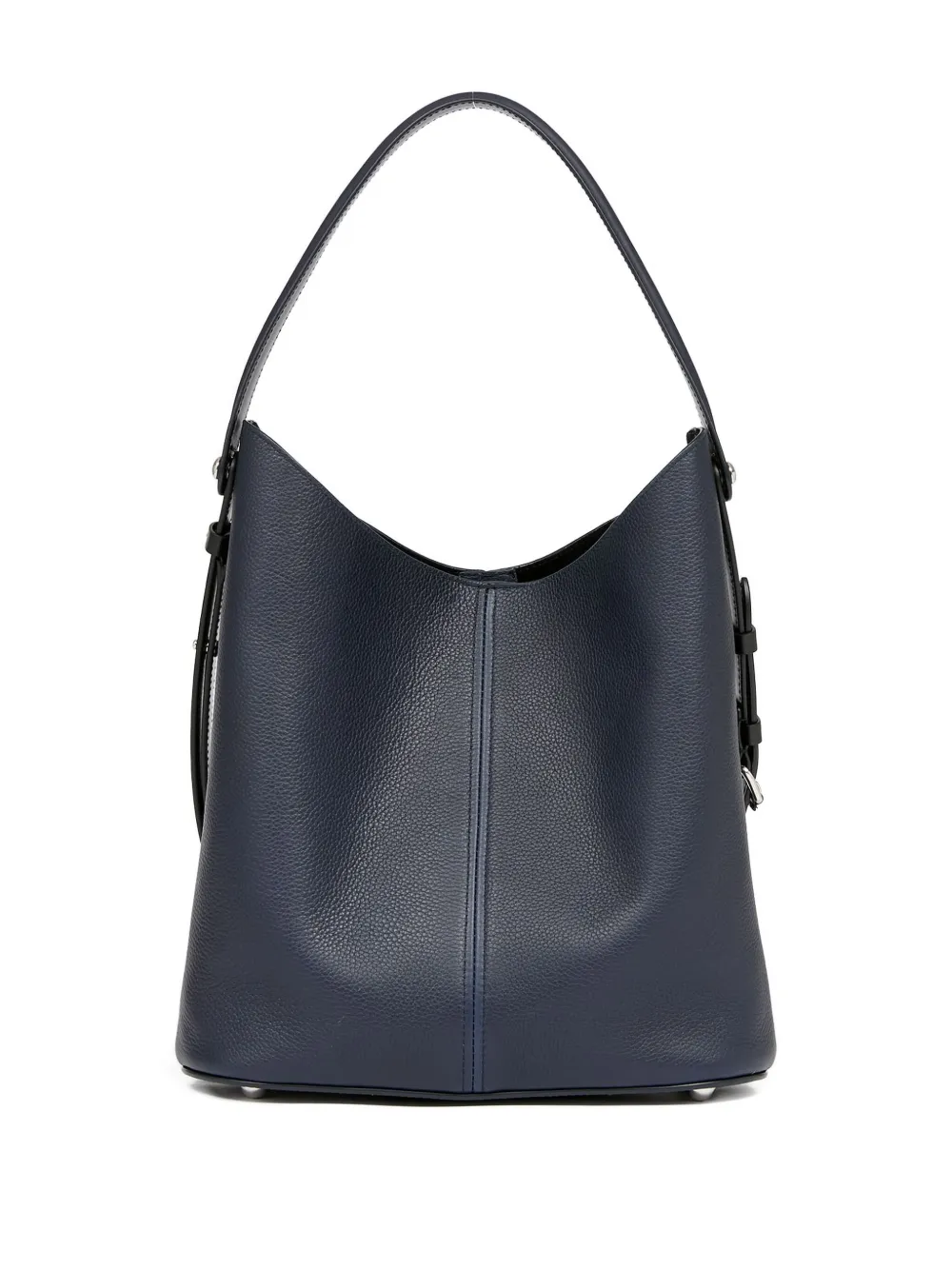 Maison Margiela Dress-Age Hobo leren shopper met dubbele bandjes Blauw