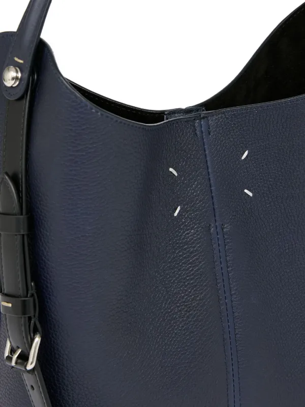 バッグ 2015FW Maison Margiela leather hand bag Maison Margiela Leather Travel Bag - Black Luggage and