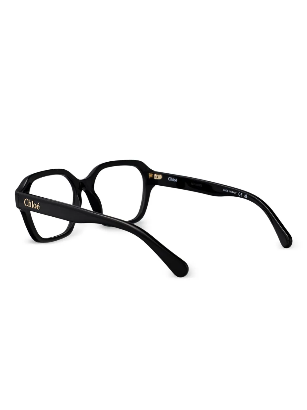 Chloé Eyewear Bril met vierkant montuur Zwart